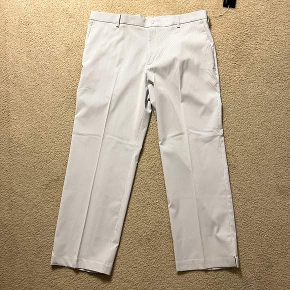 SOLD Nike Tour Stripe Dri-FIT Flat Front Golf Pants 433251-100 Size 40x30 - Picture 2 of 14